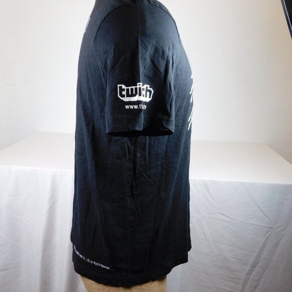 Twitch Con T-Shirt Men Size Large L Black DEV Final Fantasy XV Square Enix 2016 - Picture 6 of 10